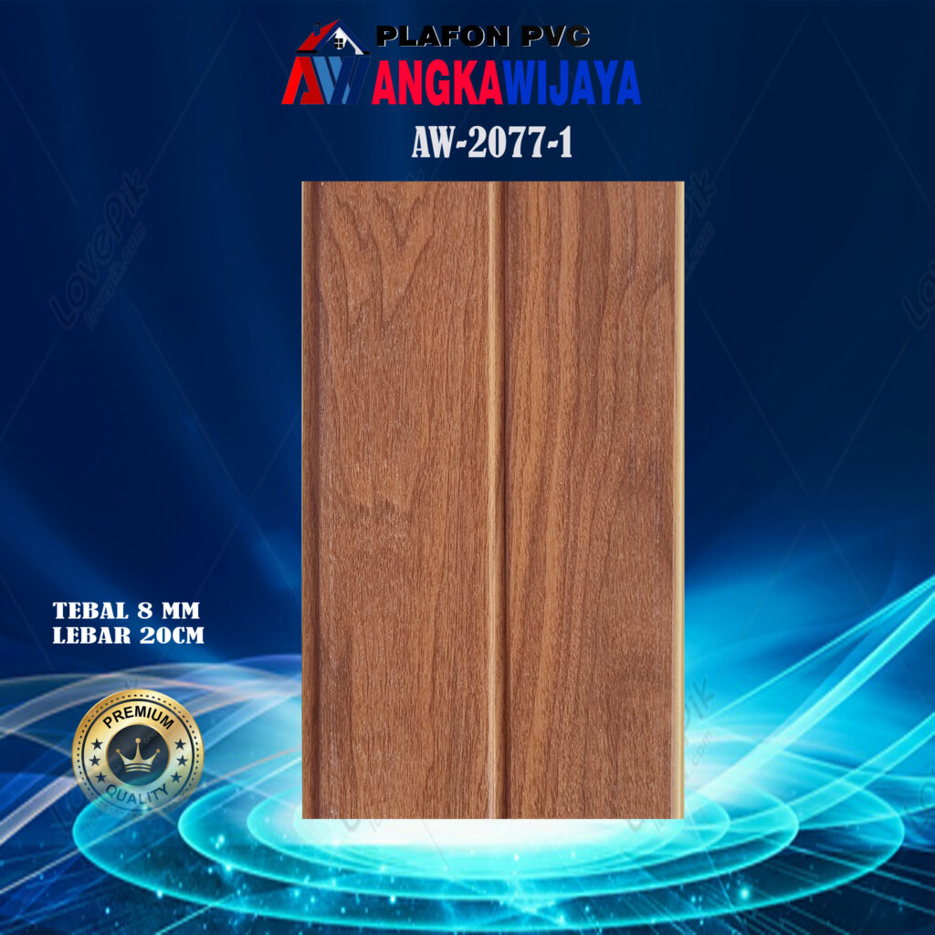 plafon pvc motif kayu paling diminati dan paling laris