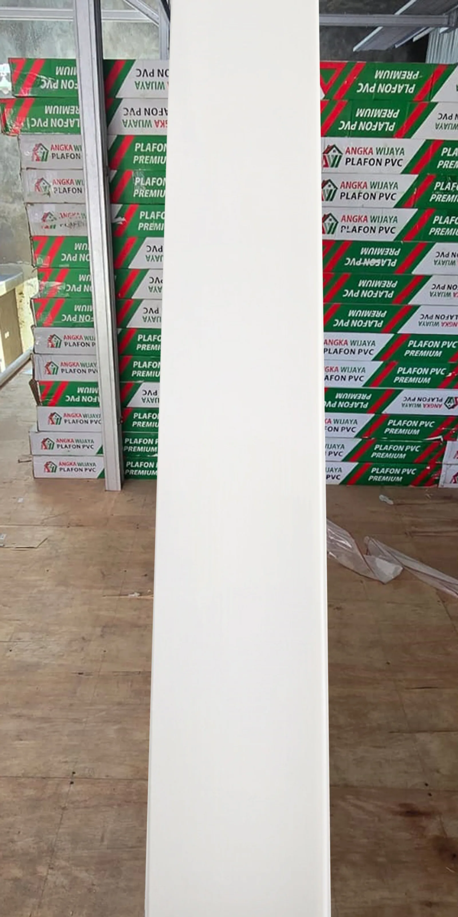 Plafon PVC Plafon PVC Marmer Putih Abu Makassar